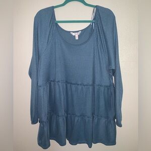 LC Long Sleeve Smock Top